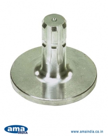 Splined Shaft with Flange